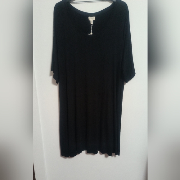 New Black A-Line Dress / Size 2X - Picture 2 of 8